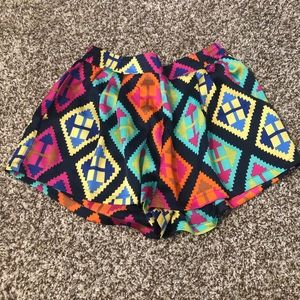 Multi-colored Shorts